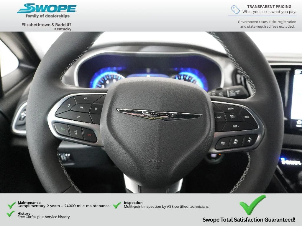 New 2026 Bright White Clear-Coat Exterior Paint Chrysler LX image 19