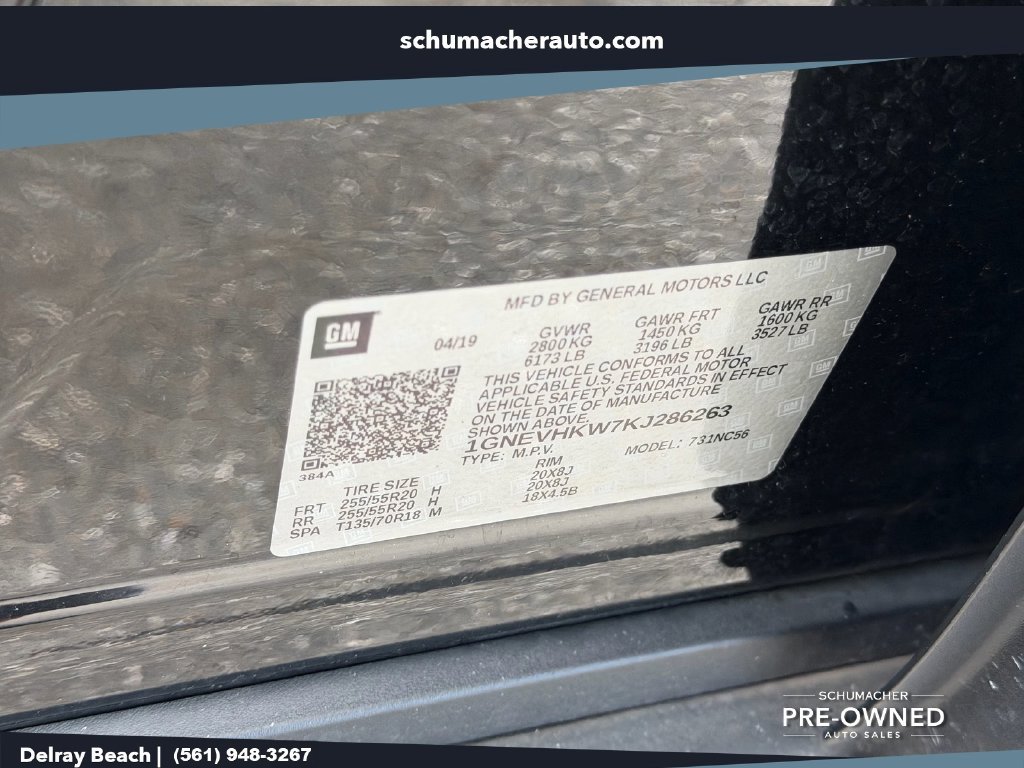 Used 2019 Black Chevrolet 3LT image 19