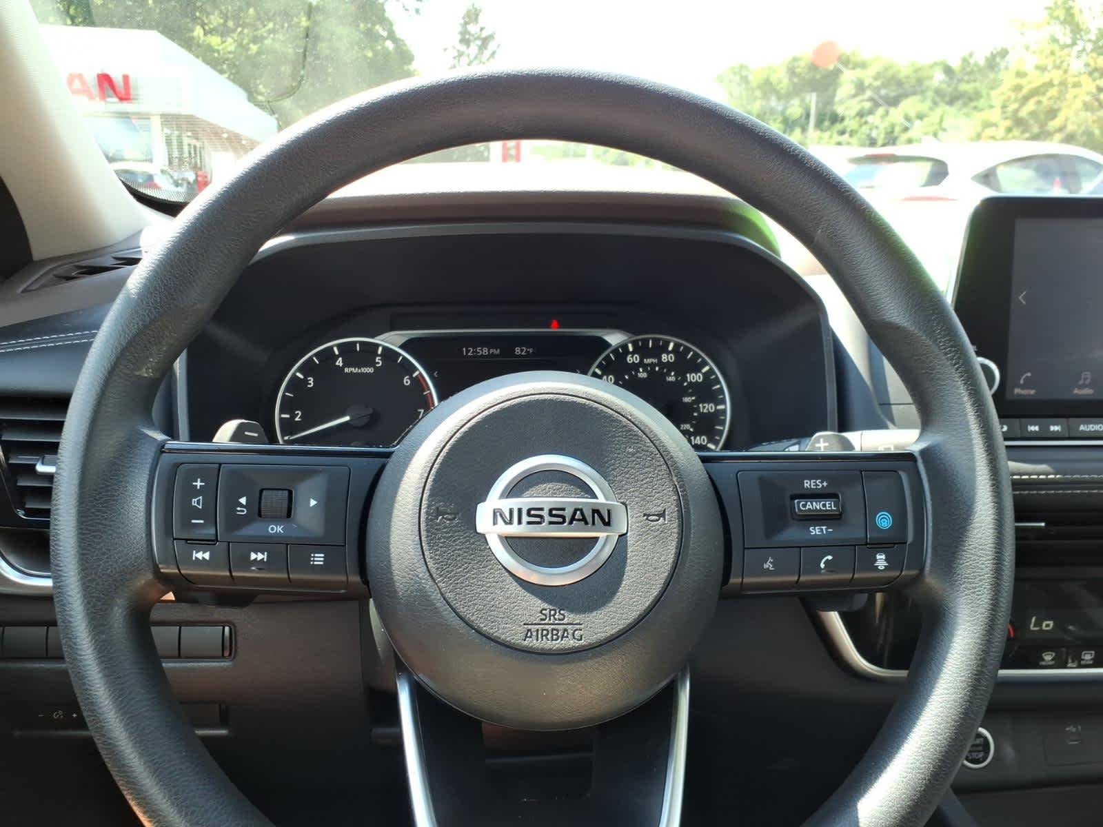 Certified Used 2021 Super Black Nissan SV image 25