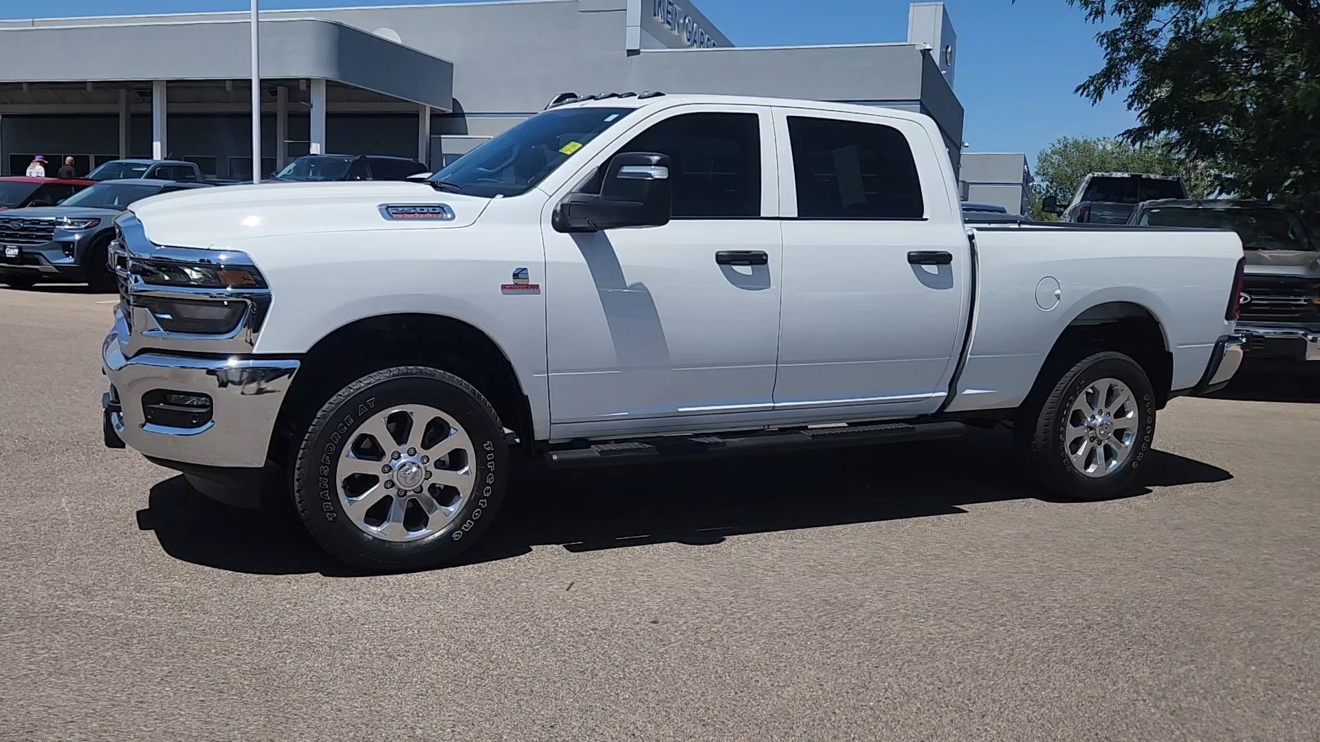 Used 2025 Bright White Clearcoat Ram Tradesman image 4
