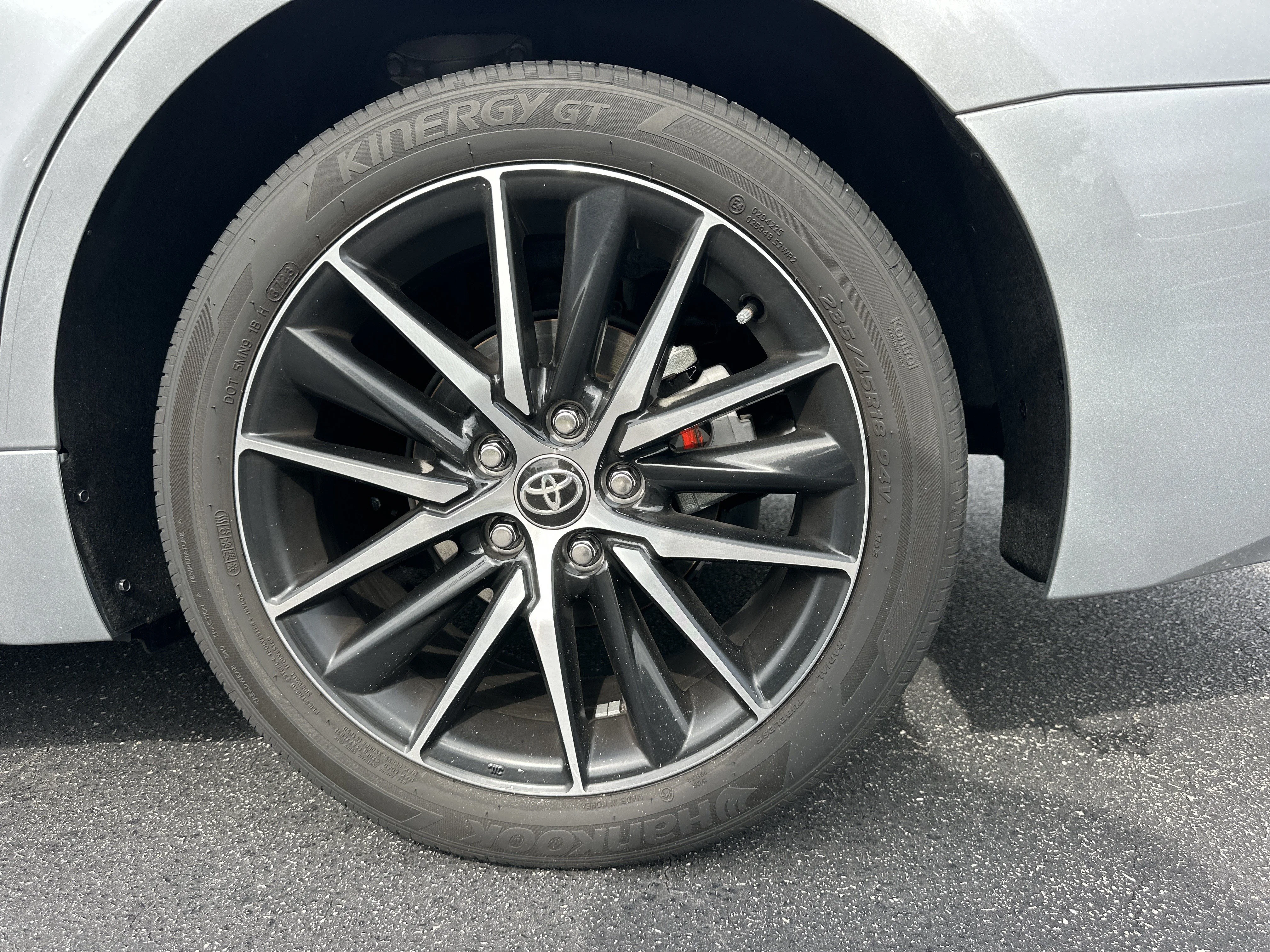 Used 2024 Celestial Silver Metallic Toyota SE image 19