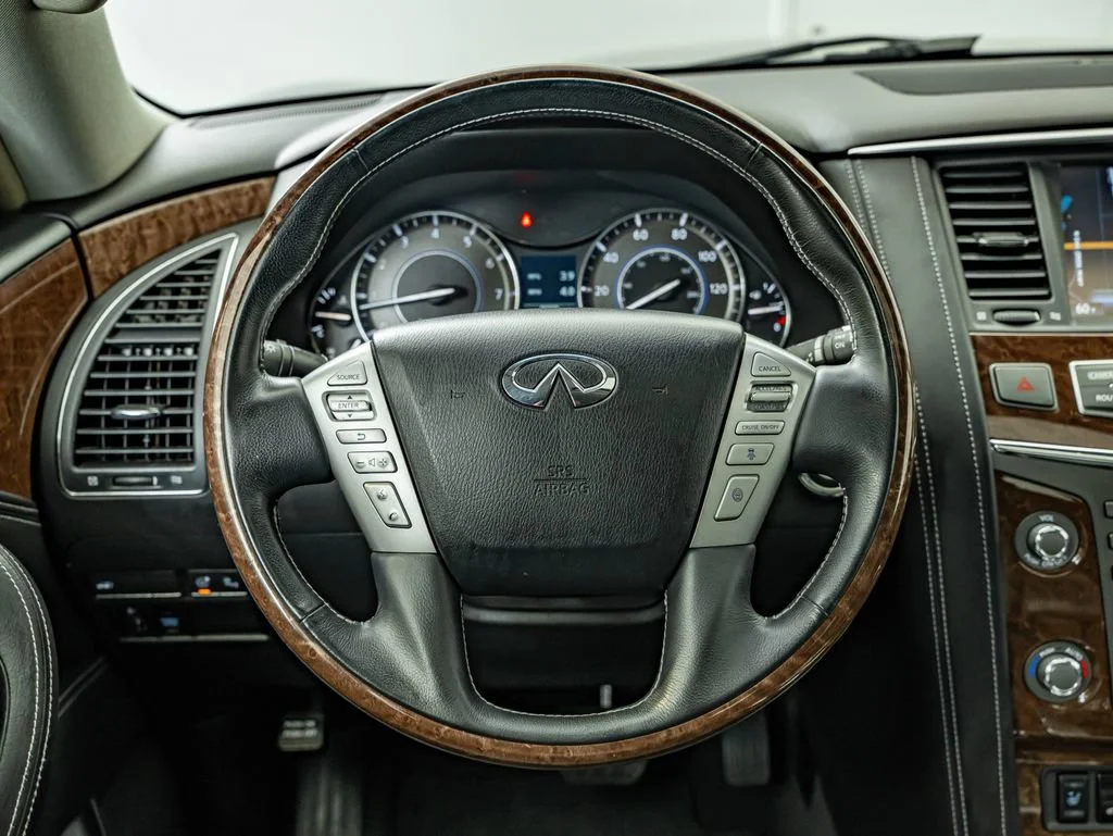 Used 2017 Black Obsidian INFINITI  image 24
