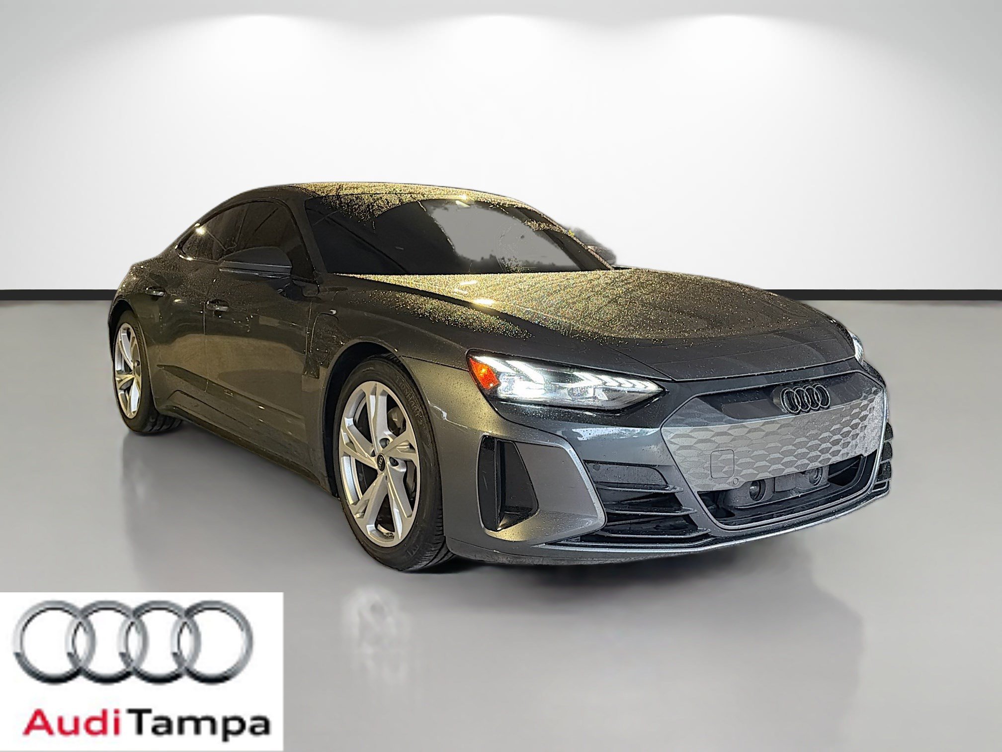 Used 2024 Daytona Gray Pearl Effect Audi Premium Plus image 1