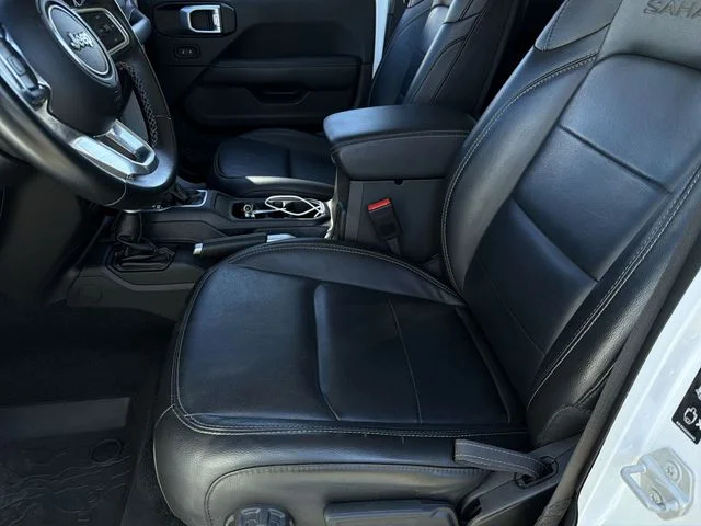 Used 2022 White Jeep Unlimited Sahara 4xe image 21