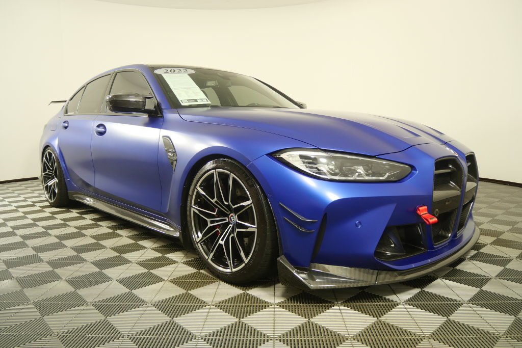 Used 2022 Blue Metallic BMW Base image 2