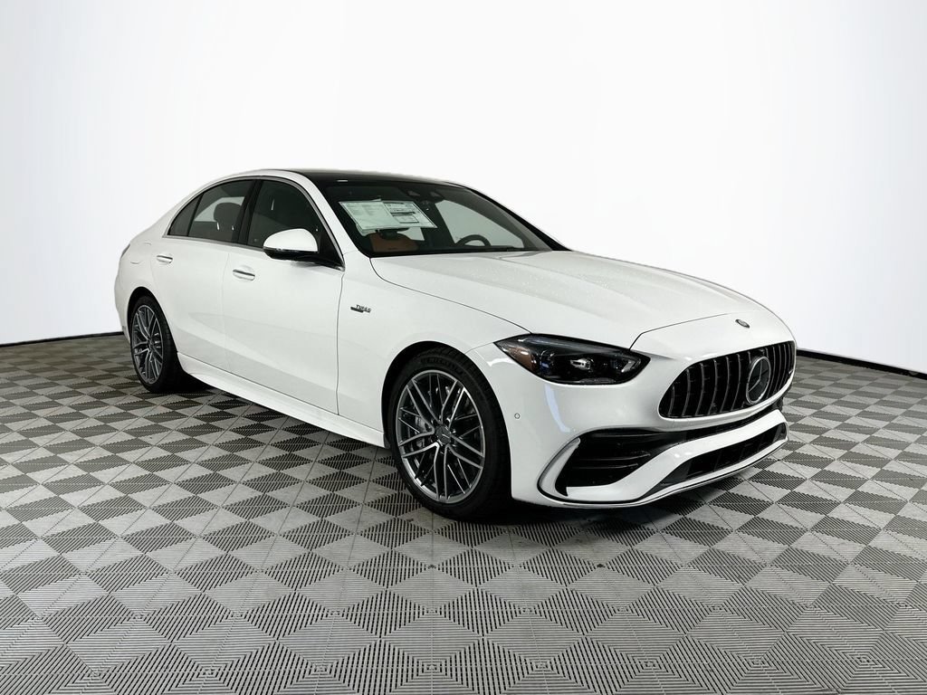 New 2026 Polar White Mercedes-Benz C 43 AMG® image 35