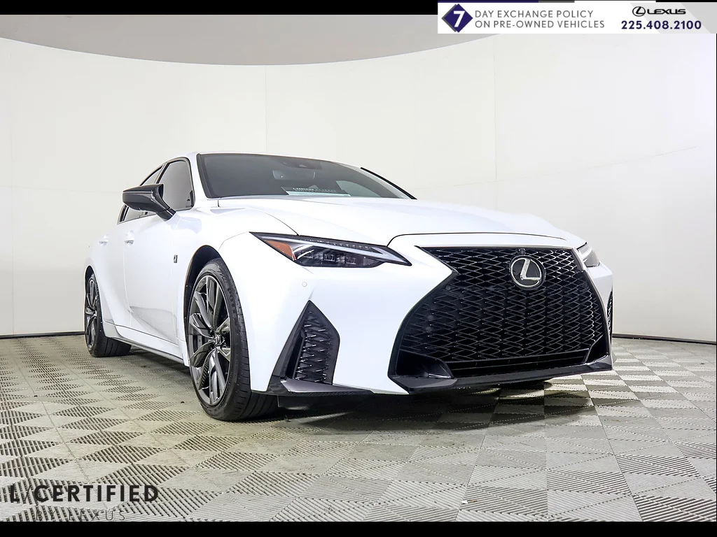 Certified Used 2025 Ultra White Lexus F SPORT image 1