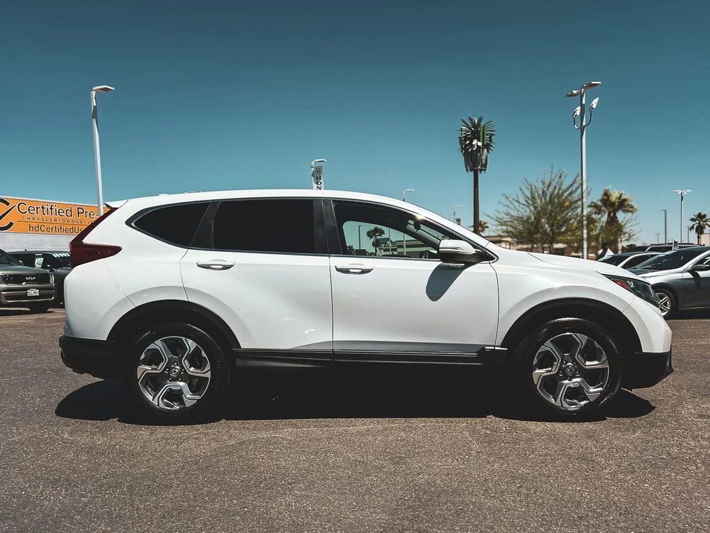 Certified Used 2019 Platinum White Pearl Honda EX image 10