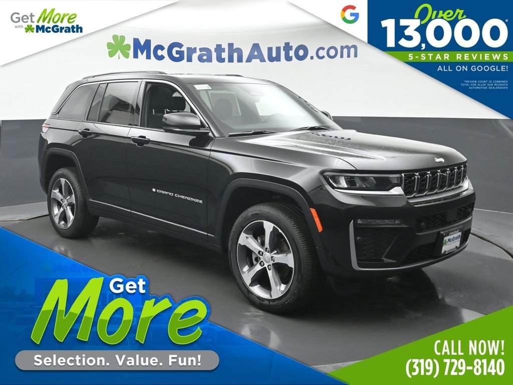 New 2026 Diamond Black Crystal Pearl-Coat Exterior Paint Jeep Limited image 1