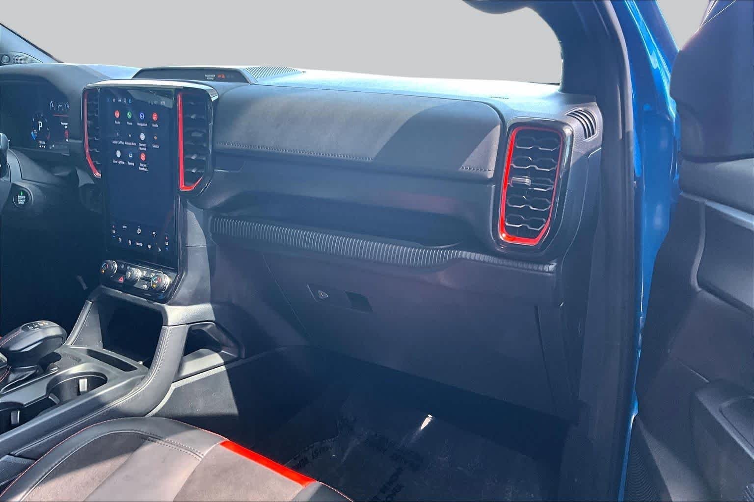 Used 2024 Velocity Blue Metallic Ford Raptor image 19