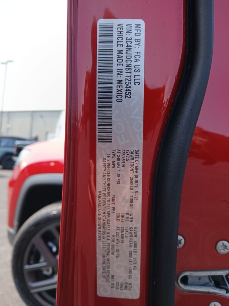 New 2026 Red Hot Pearlcoat Jeep Limited image 31