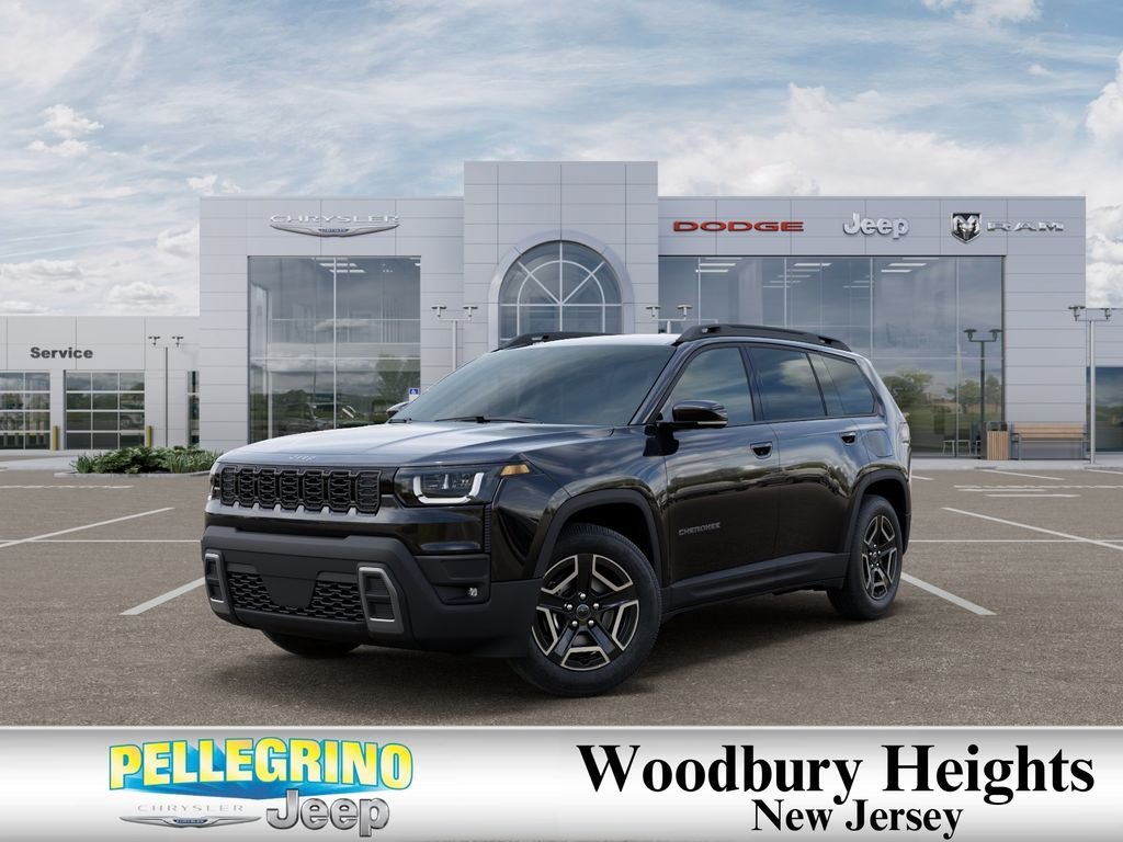New 2026 Diamond Black Crystal Pearl-Coat Exterior Paint Jeep Limited image 1