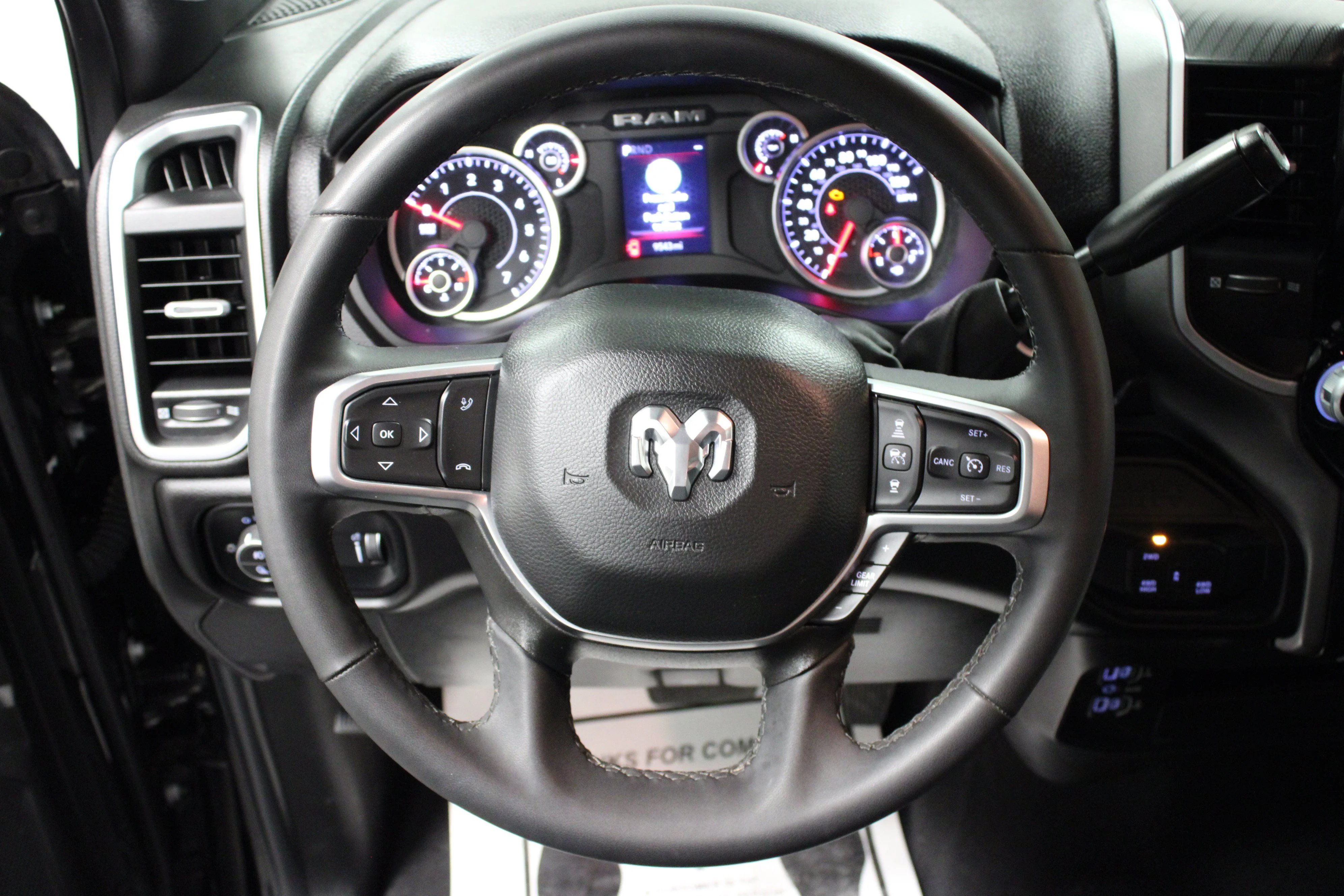 Used 2025 Diamond Black Crystal Pearlcoat Ram Big Horn image 17