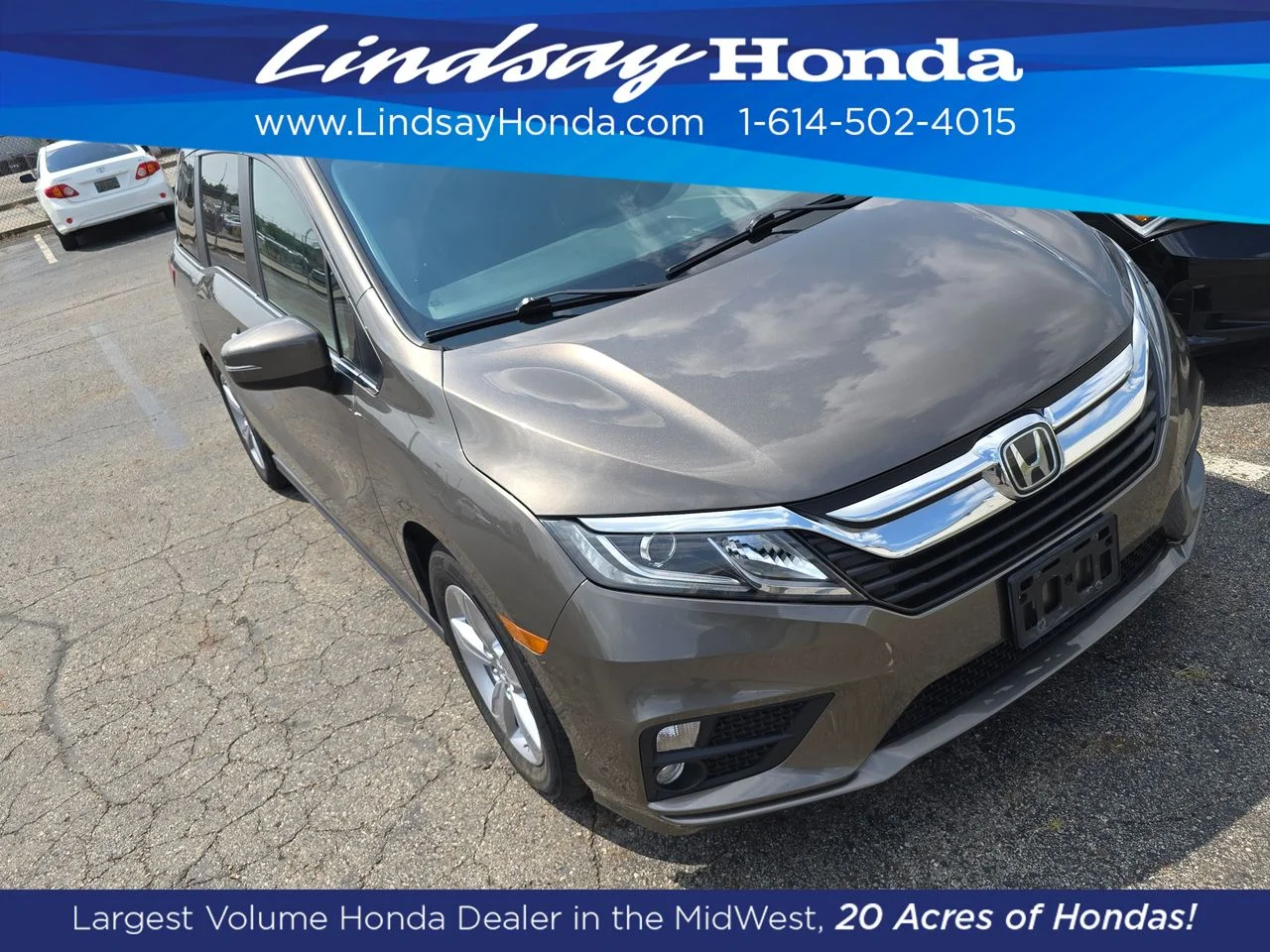 Used 2019 Pacific Pewter Metallic Honda EX-L image 2