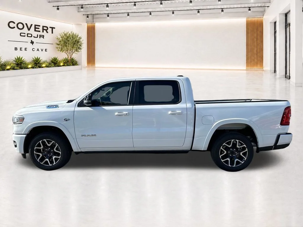 New 2026 Bright White Clear-Coat Exterior Paint RAM Laramie image 6