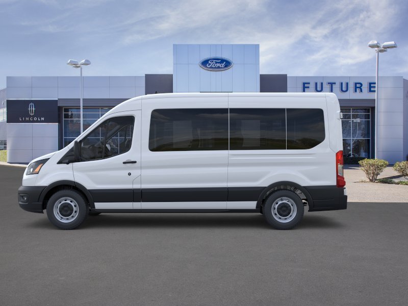New 2026 Oxford White Ford Passenger Van XL image 3