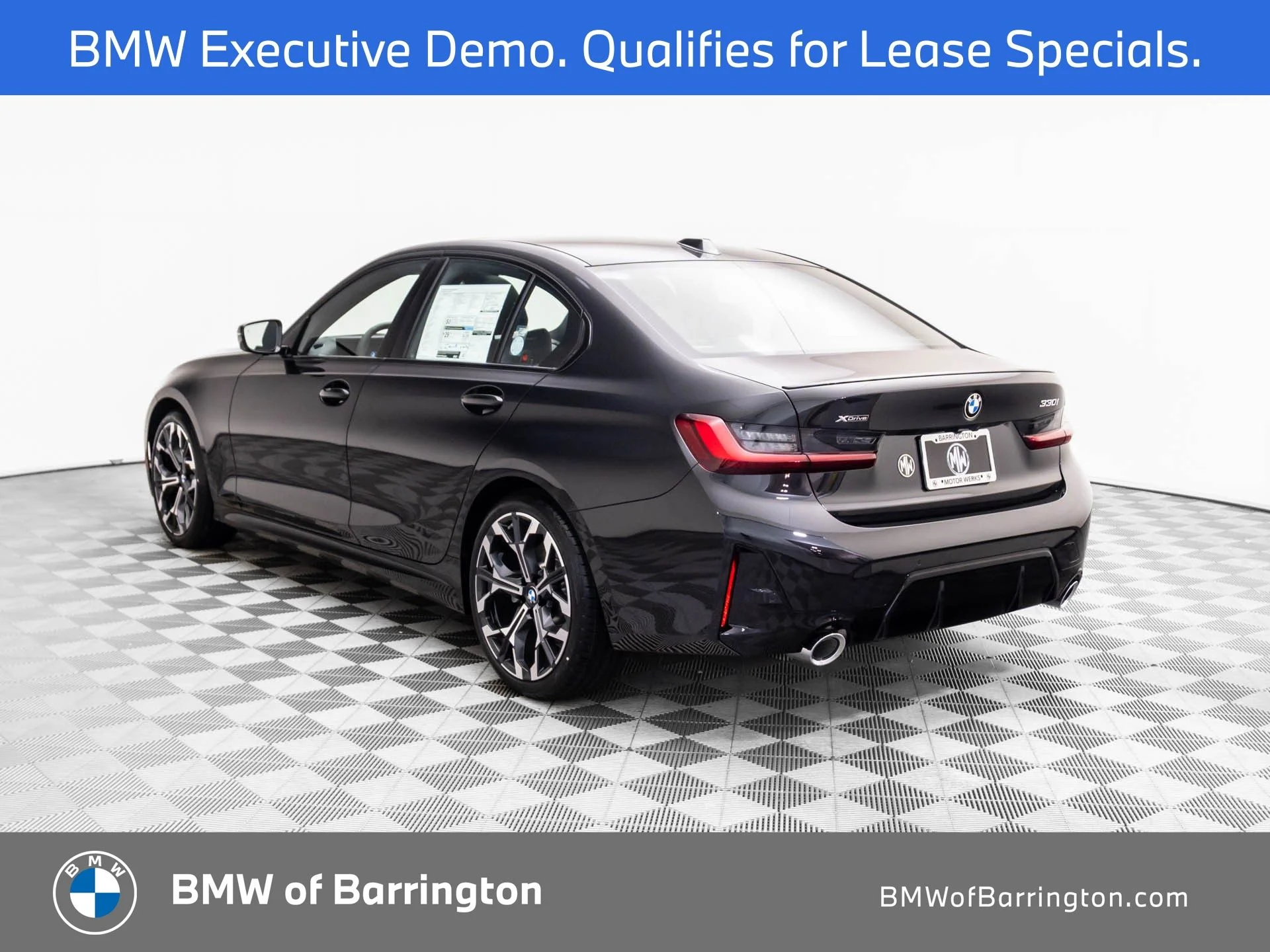Used 2026 Black BMW 330i xDrive image 3