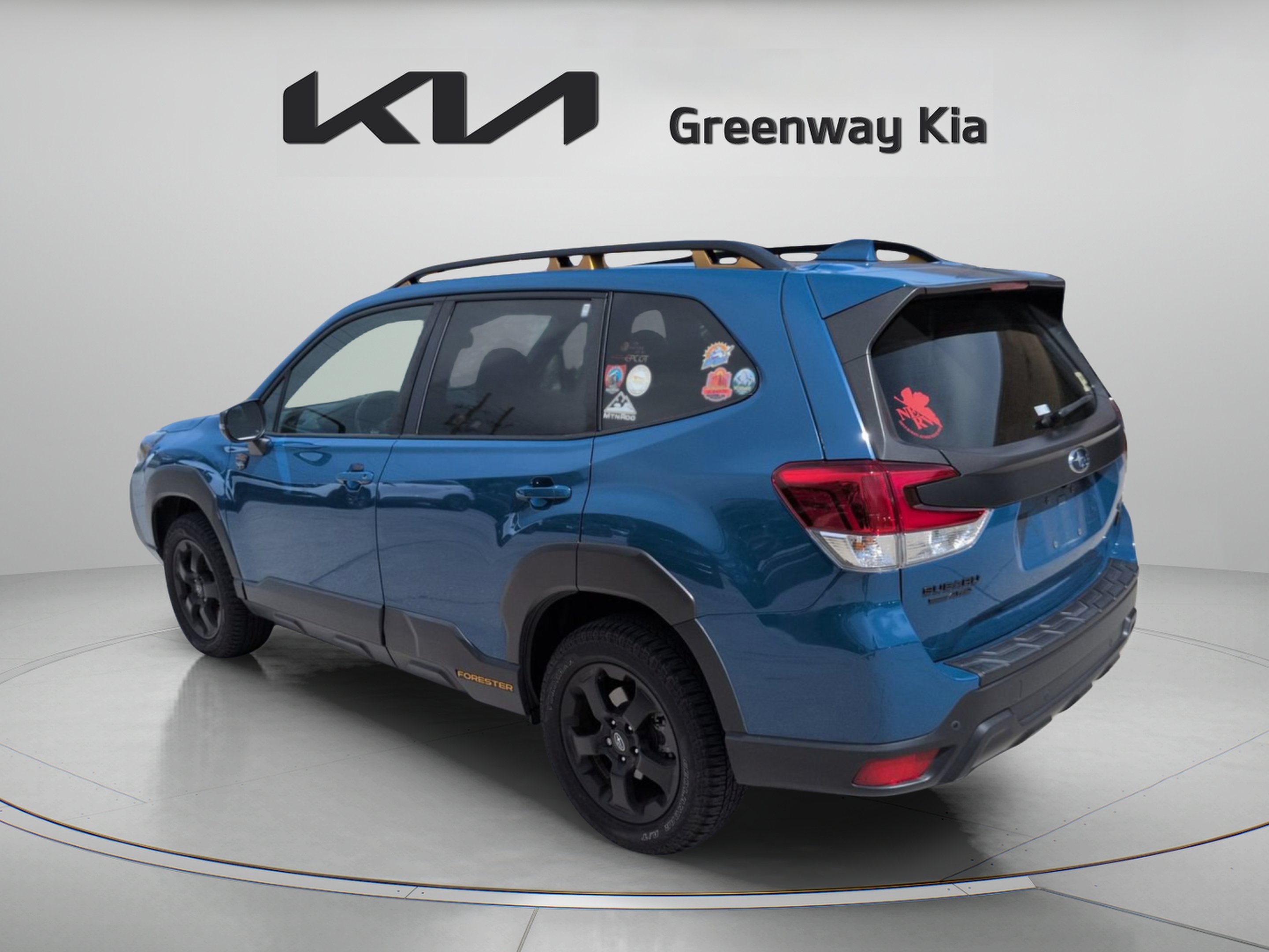 Used 2023 Geyser Blue Subaru Wilderness image 6