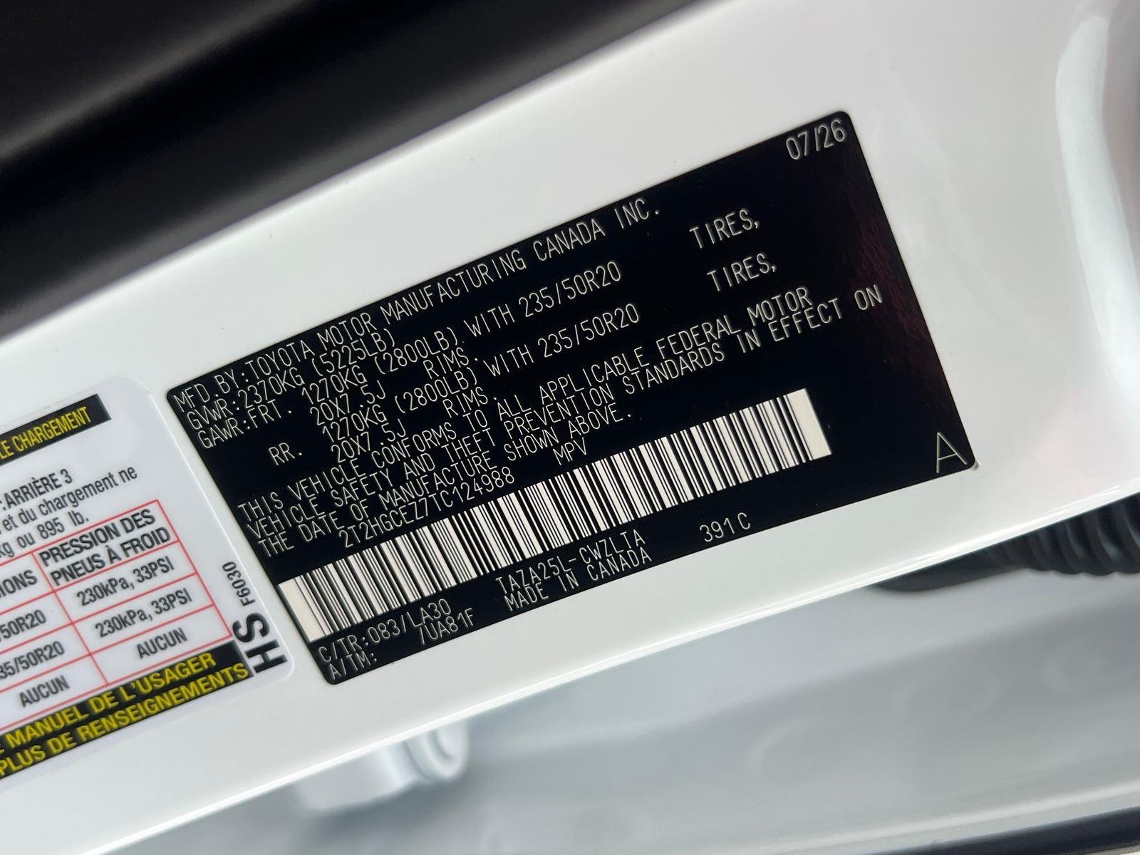 New 2026 Ultra White Lexus LUXURY AWD image 29