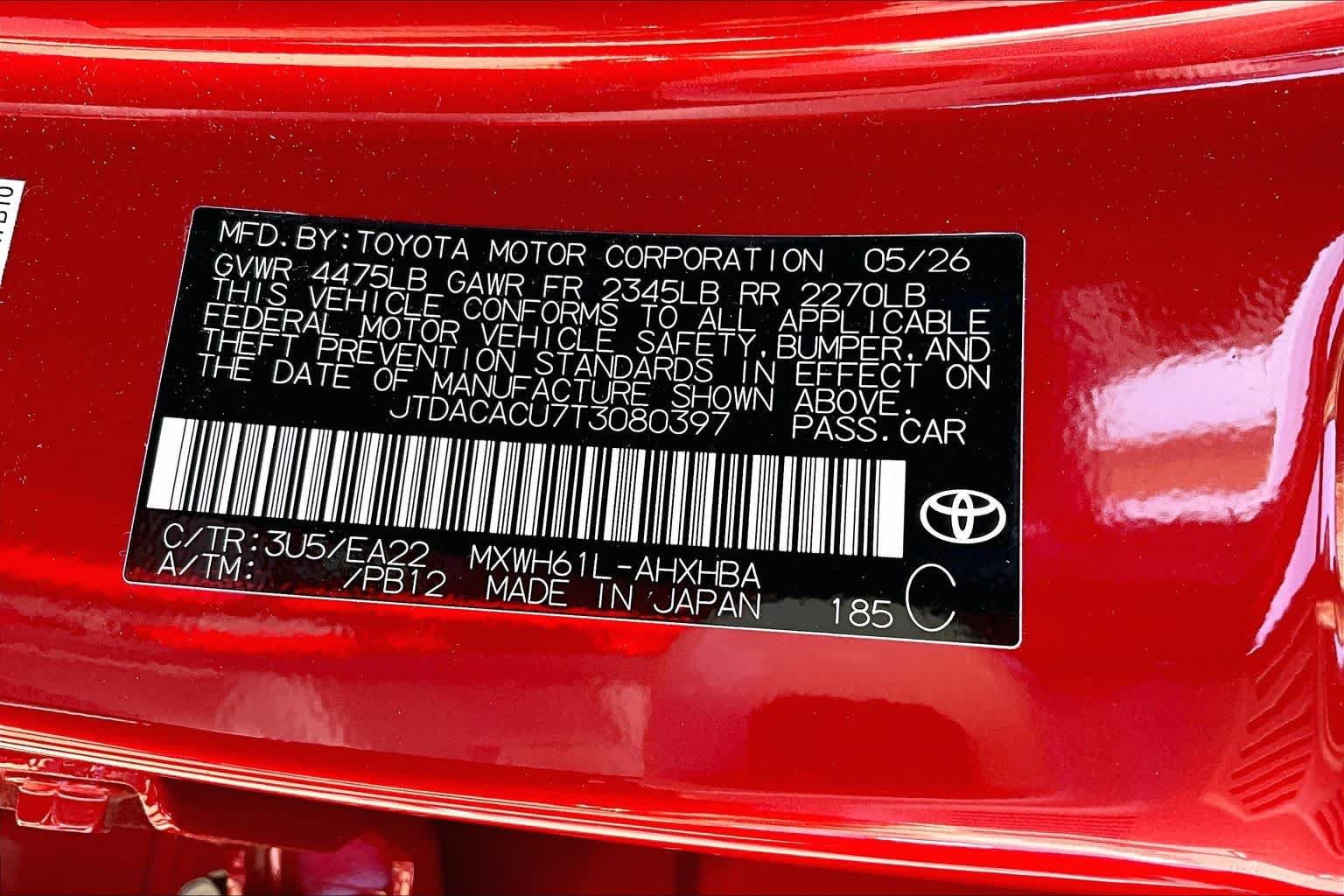 Used 2026 Supersonic Red Toyota XSE Premium image 34