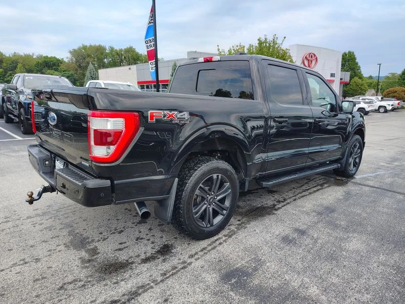 Used 2021 Black Ford Lariat image 4