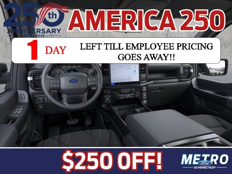 New 2026 Agate Black Metallic Ford STX image 9