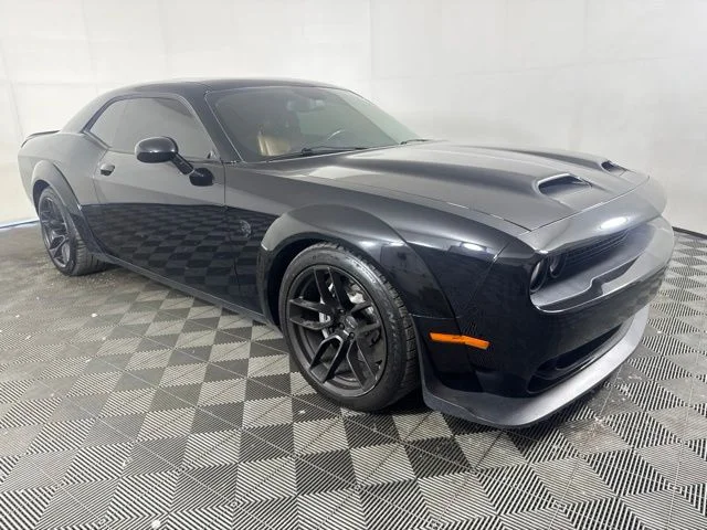 Certified Used 2019 Pitch Black Clearcoat Dodge SRT Hellcat Redeye Widebody image 1