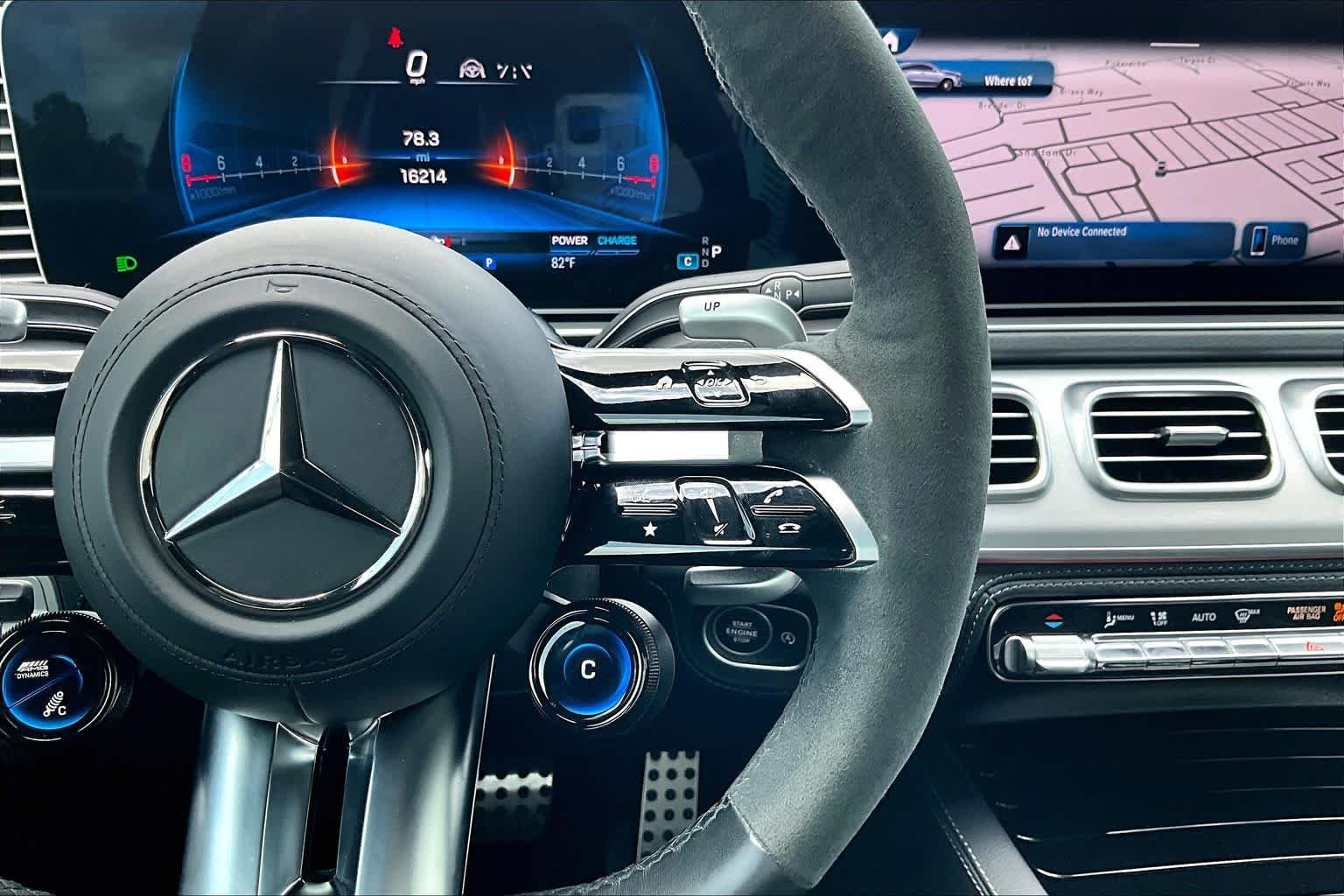Used 2024 Obsidian Black Metallic Mercedes-Benz AMG® GLE 53 image 25