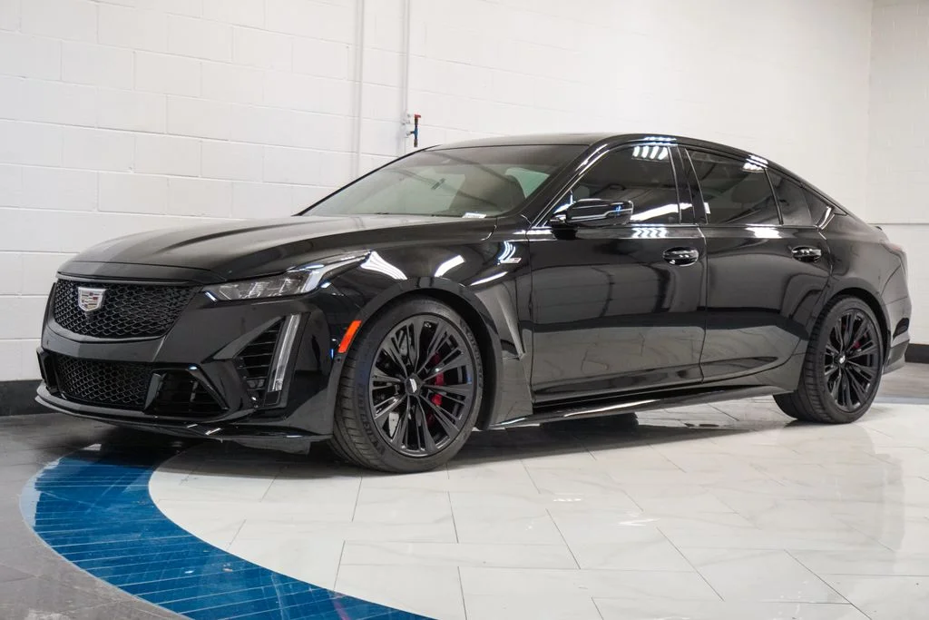 Used 2022 Black Cadillac V-Series image 4