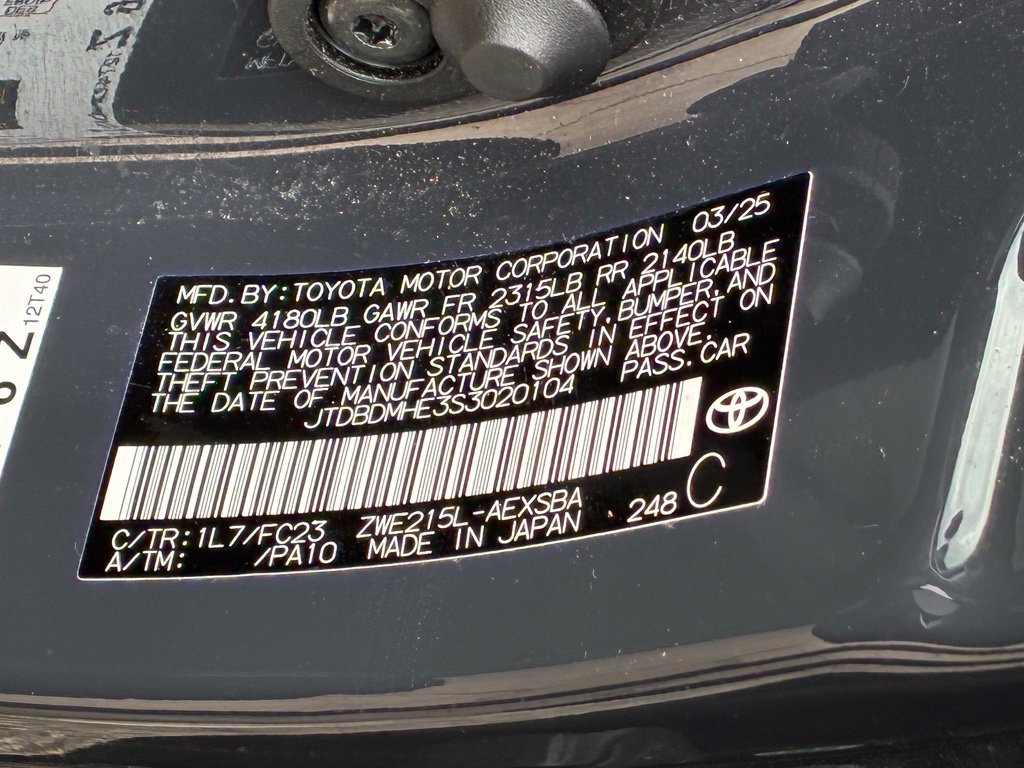 Used 2025 Gray Toyota SE image 32