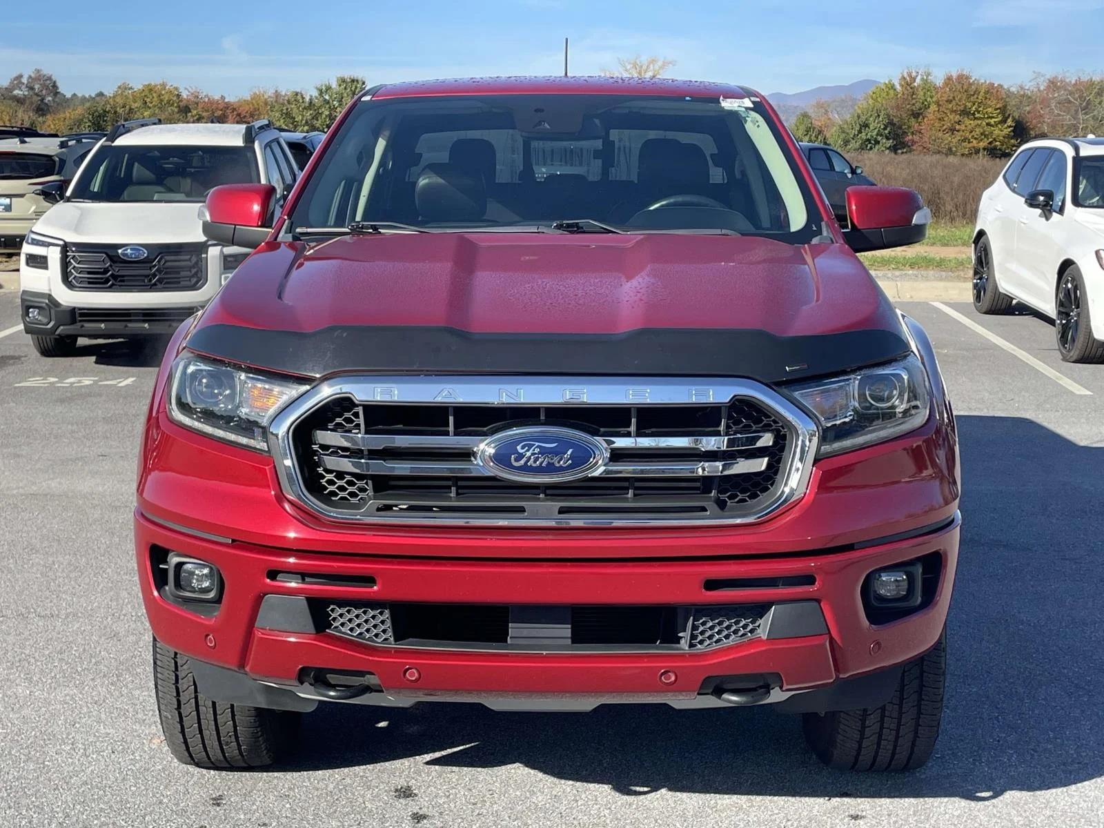 Used 2020 Rapid Red Metallic Tinted Clearcoat Ford LARIAT image 23