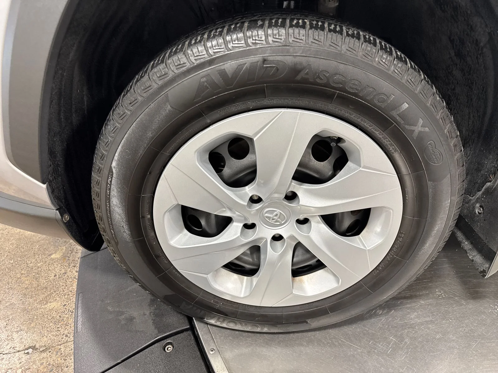 Used 2019 Silver Sky Metallic Toyota LE image 2
