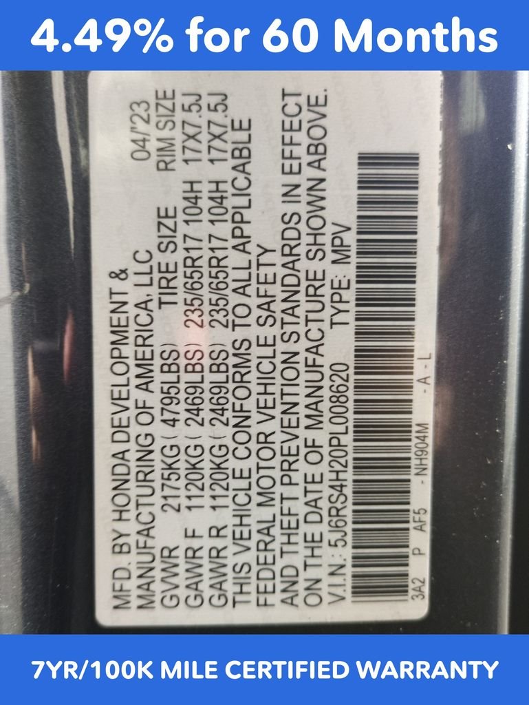 Certified Used 2023 Meteorite Gray Metallic Honda LX image 28