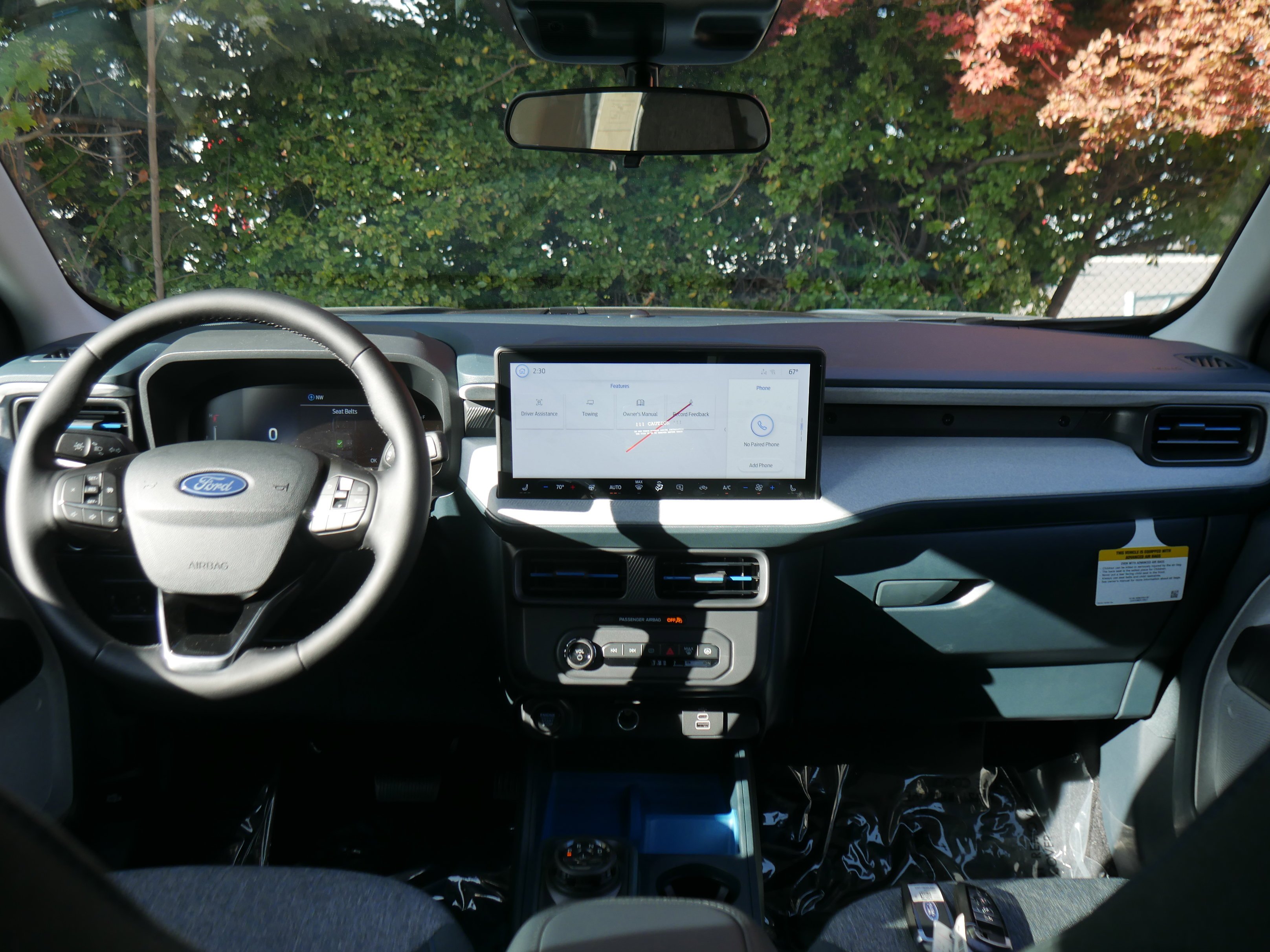 New 2025 Azure Gray Metallic Tri-Coat Ford XLT image 8