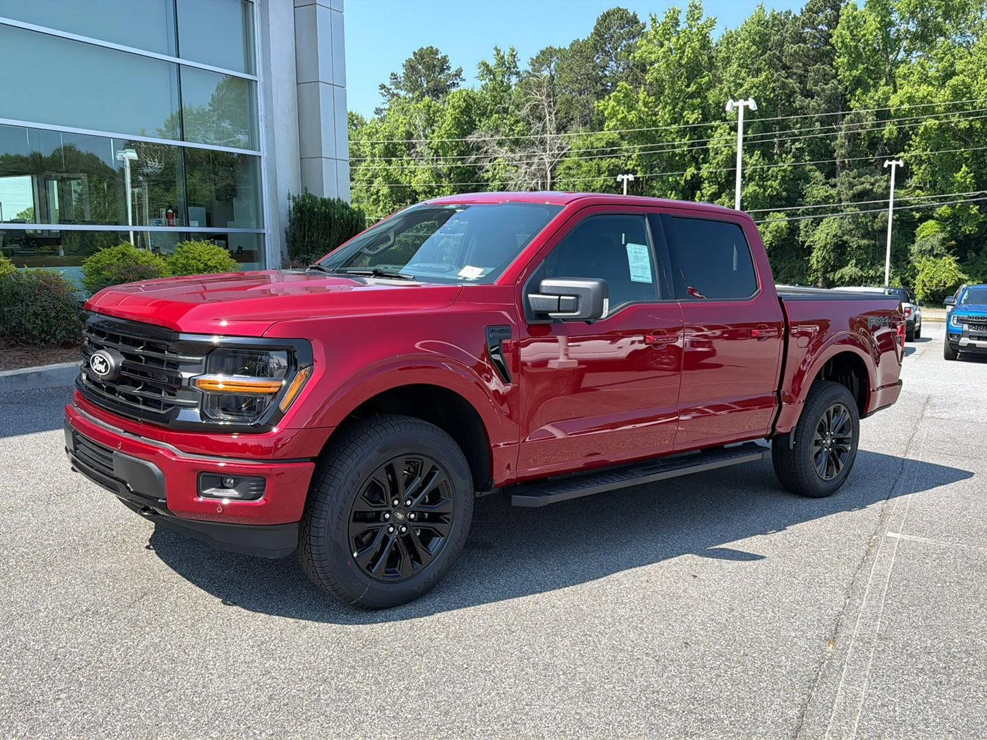 New 2026 Ruby Red Metallic Tinted Clearcoat Ford XLT image 2