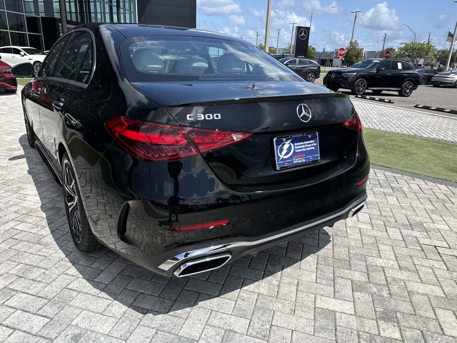 New 2026 Black Mercedes-Benz C 300 Sedan image 9