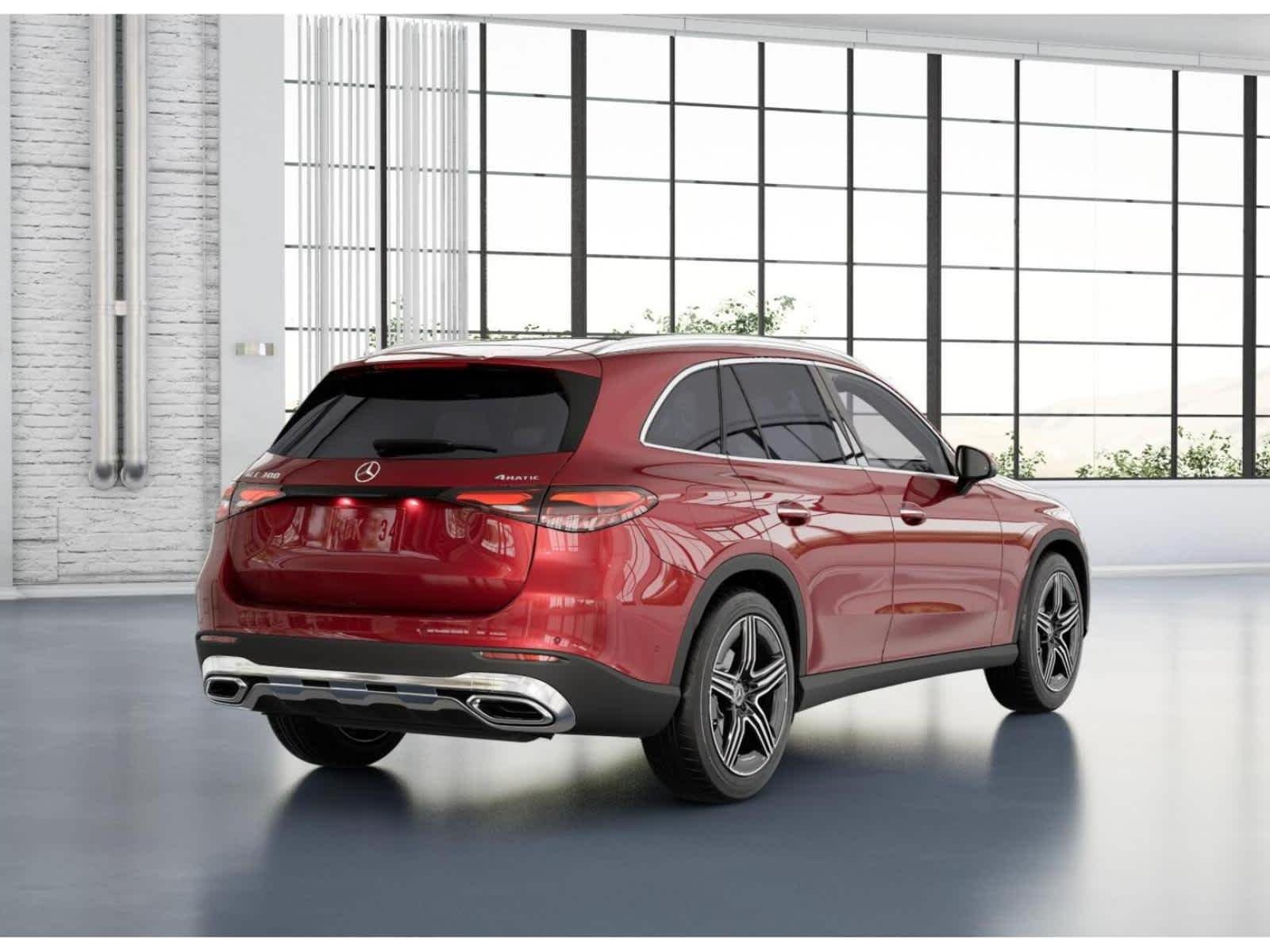 New 2026 MANUFAKTUR Patagonia Red Metallic Mercedes-Benz GLC 300 image 21
