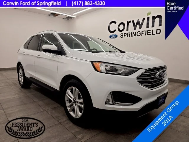 Certified Used 2019 Oxford White Ford SEL image 8