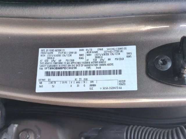 Used 2023 Gray Ford Lariat image 37