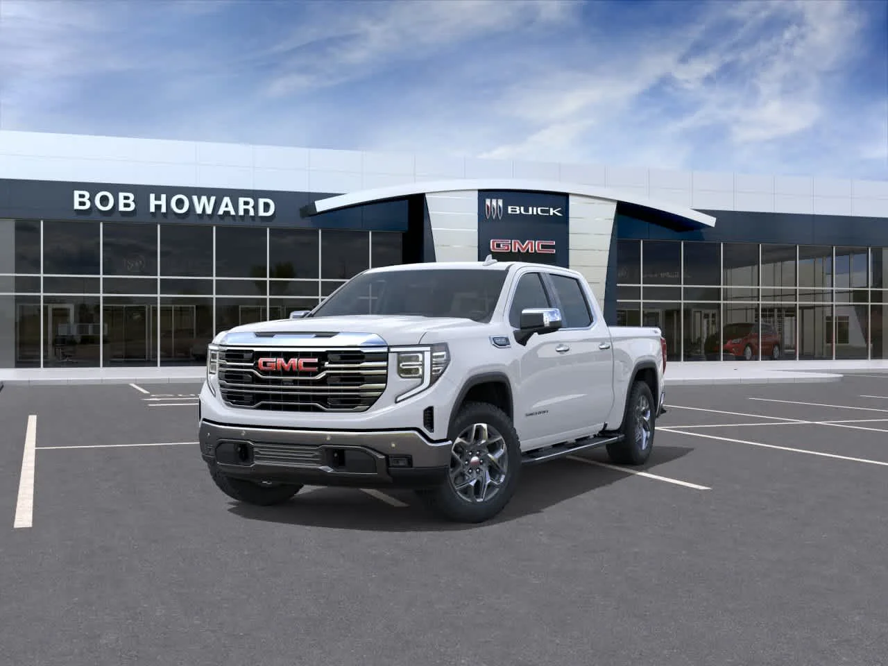 New 2026 Summit White GMC SLT image 8