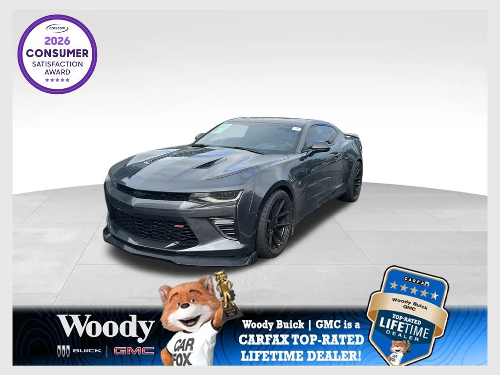 Used 2016 NIGHTFALL GRAY METALLIC Chevrolet 2SS image 1