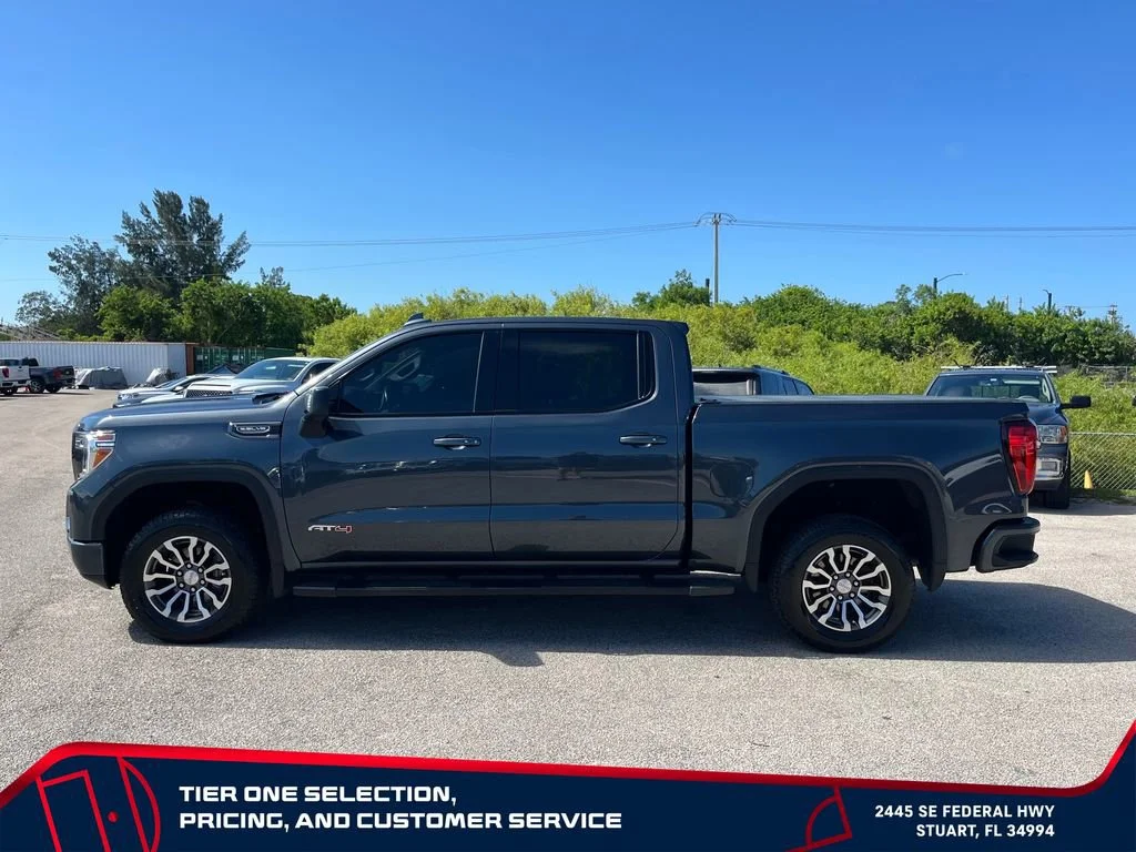 Used 2021 DARK SKY METALLIC GMC AT4 image 8