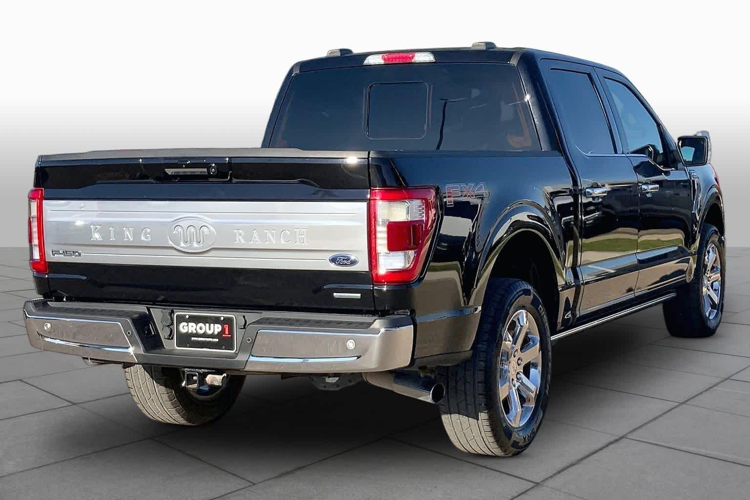 Used 2021 Agate Black Metallic Ford King Ranch image 12