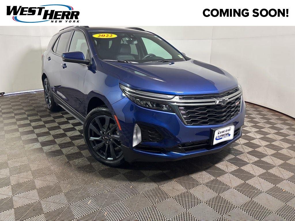 Used 2022 Blue Chevrolet RS image 1