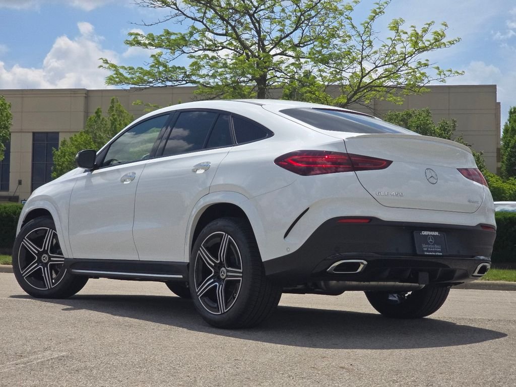 New 2026 MANUFAKTUR Moonlight White Metallic Mercedes-Benz GLE 450 Coupe image 14