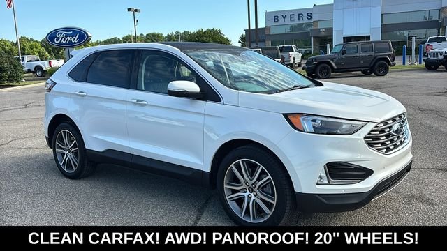 Used 2023 Star White Ford Titanium image 27
