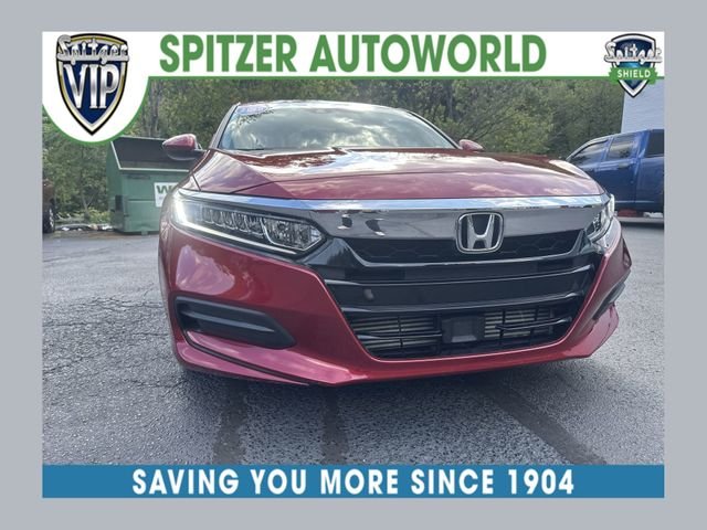 Red 2018 Honda Accord Sedan Front-Wheel Drive