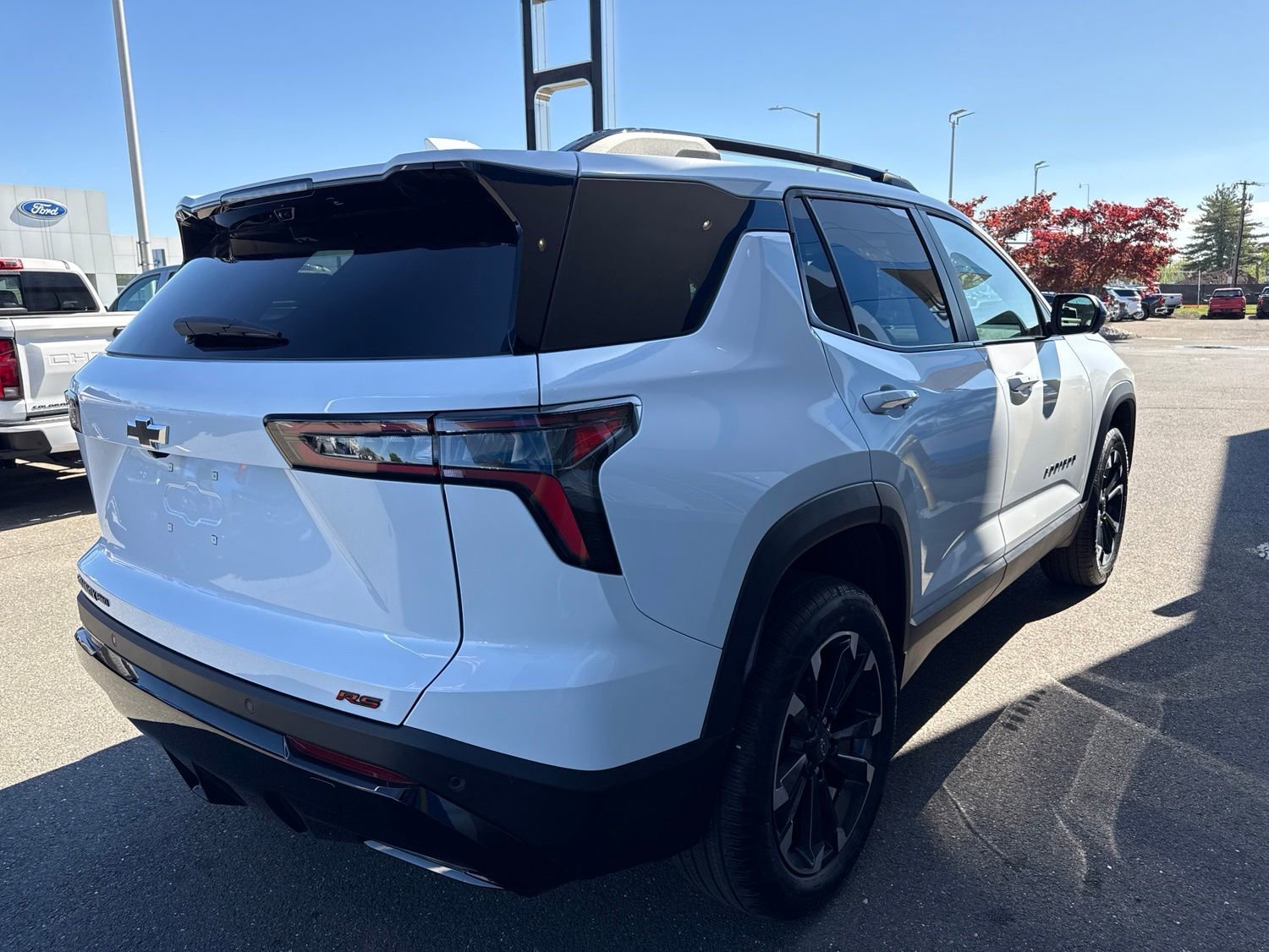 New 2026 Polar White Tricoat Chevrolet RS with Panoramic Sunroof - Safety and Technology Package image 6