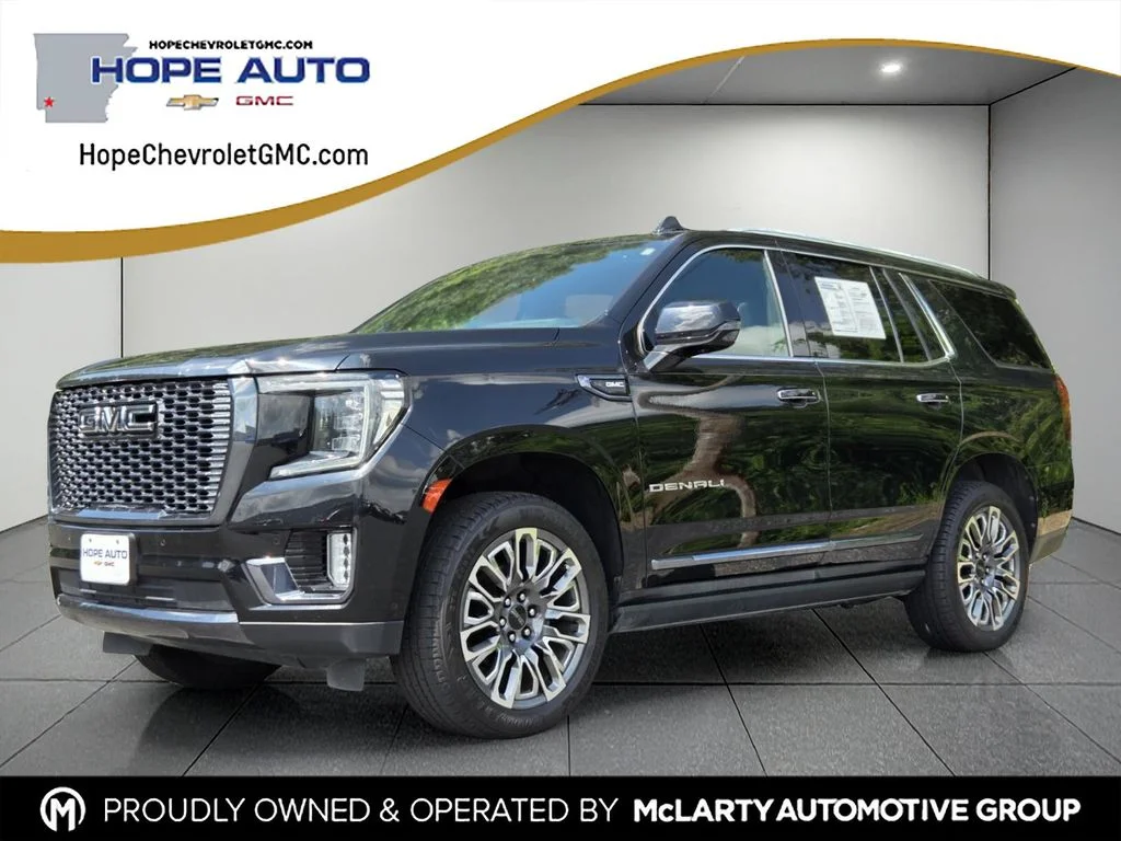 Used 2023 Black GMC Denali Ultimate image 1