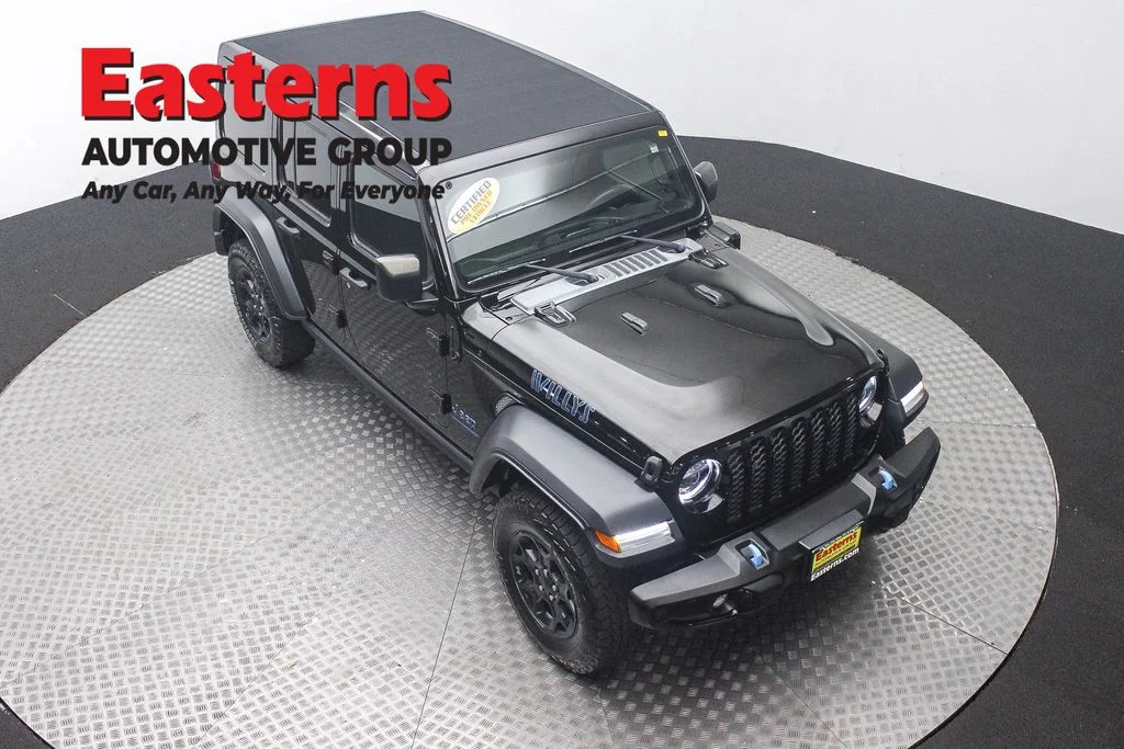 Used 2023 Black Jeep Willys 4xe image 3